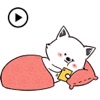 Animated Westie Dog Sticker