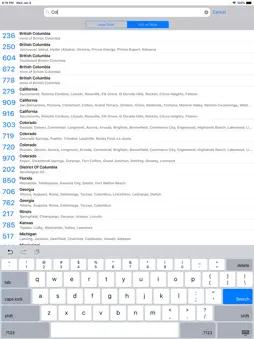 Area Code Directory screenshot 8