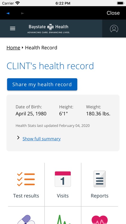 MyBaystate screenshot-5