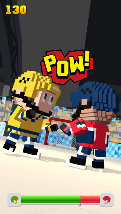 Blocky Hockey - Arcade Ice Runner Screenshot 4