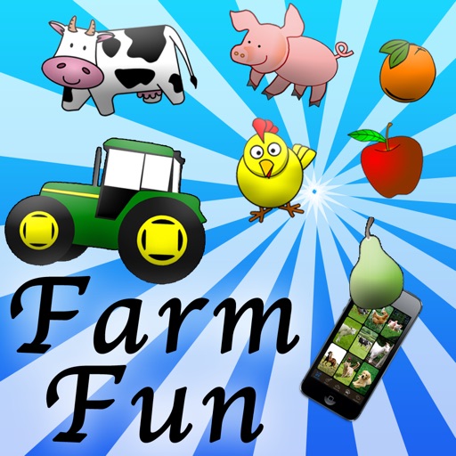 Farm Fun Preschool Flash Cards Icon