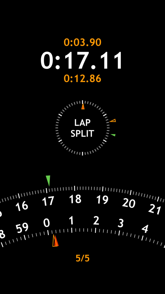 #2. bigstopwatch (iOS) 由: Yuki Yasoshima