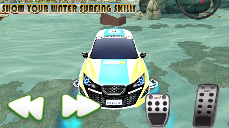Water Car Surfer Stunt