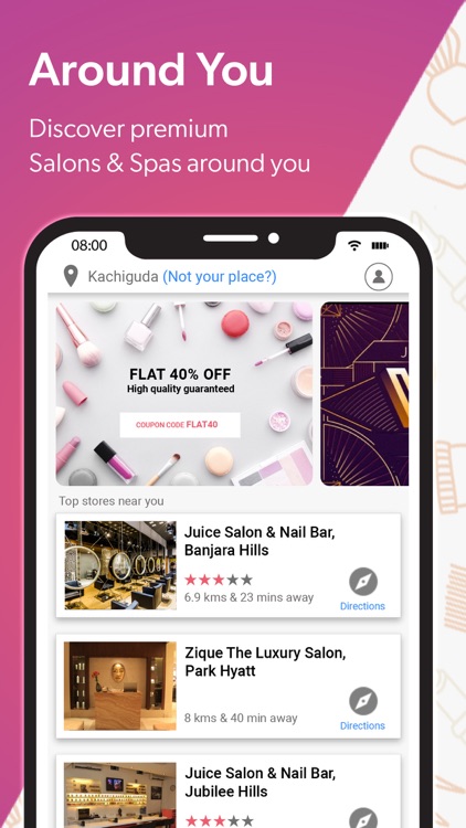 EXFX - Salon booking app