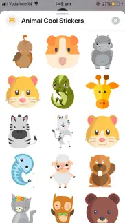 animal kids stickers iphone capturas de pantalla 4