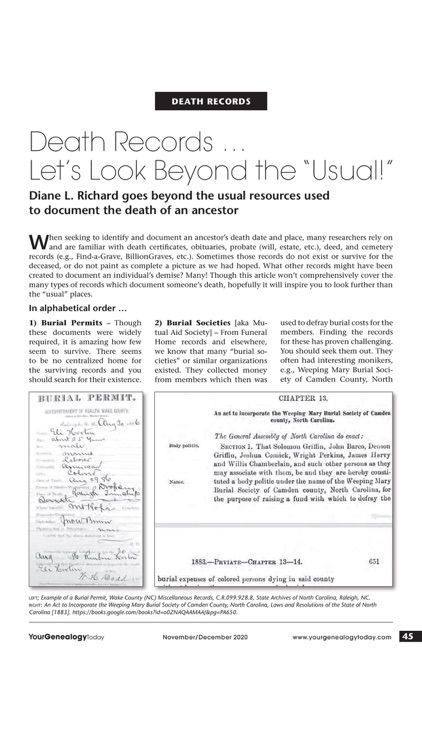 Your Genealogy Today screenshot-7