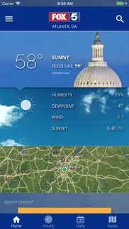fox 5 washington dc: weather iphone screenshot 1