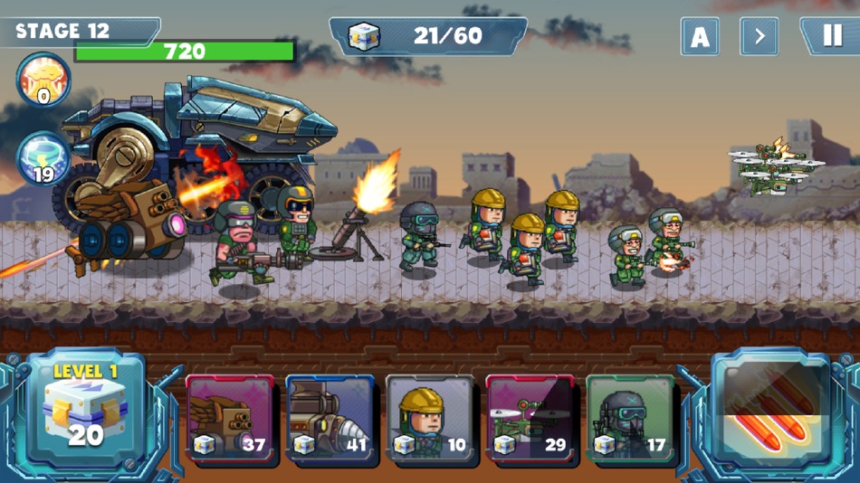 #2. Defense War :Battle Master (iOS) 由: Wenee
