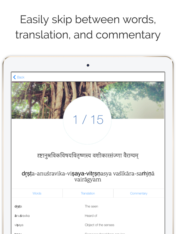 Screenshot #5 pour The Yoga Sutras