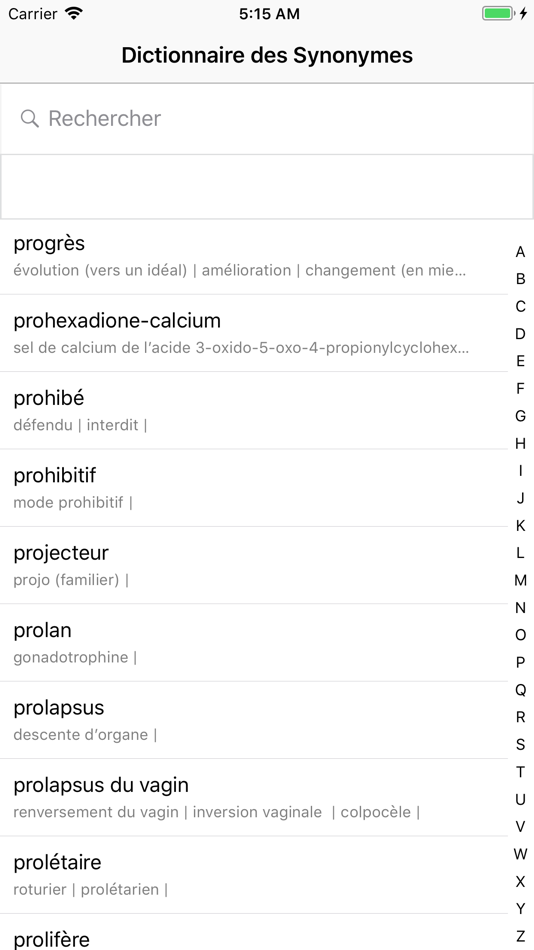 #1. Dictionnaire des Synonymes (iOS) 由: FB PUBLISHING LLC