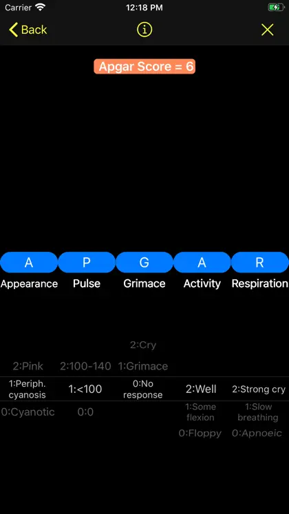 Screenshot 3 di 6 di AnesthoCalc