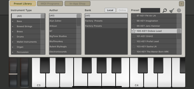 SynthMaster لقطة شاشة واحدة