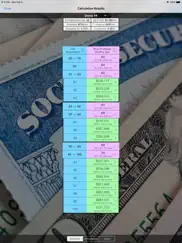 social security calculator ipad images 4