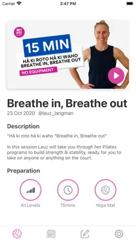 Game screenshot NETFIT Netball apk
