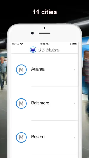 US Metro - Washington, NYC, LA screenshot 1