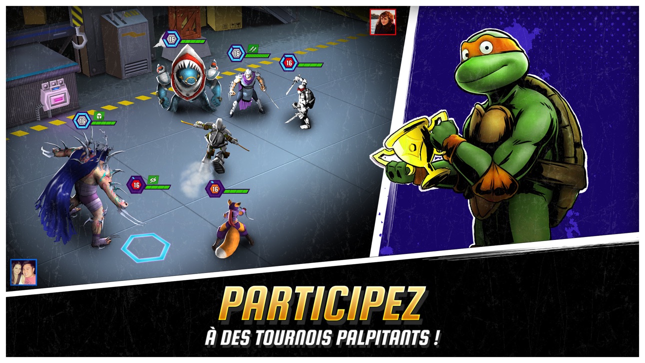 Ninja Turtles: Legends iOS Mod IPA screenshot 3 - iOS game interface