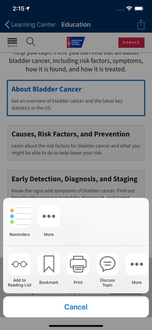Bladder Cancer Manager(圖5)-速報App