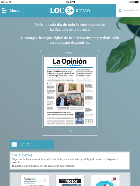 Screenshot #4 pour Kiosco La Opinión A Coruña