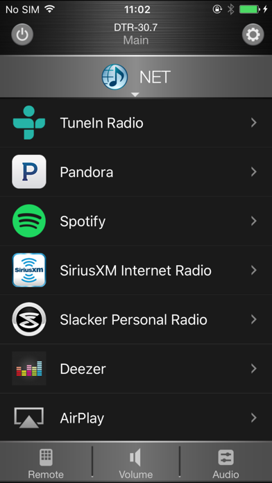 Screenshot #1 pour Integra Remote