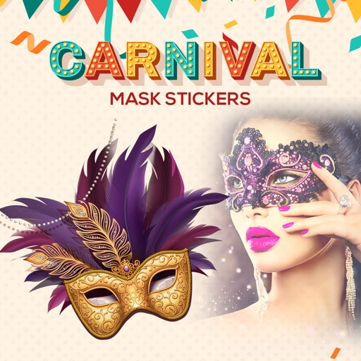Carnival  Mask Stickers icon