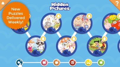 Hidden Pictures Puzzle Town Screenshot