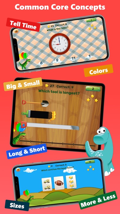 Dino Teach Math PreSchool Kids screenshot 4
