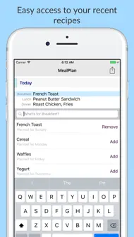 MealPlan+ iphone bilder 2