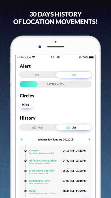 Safemily - Family GPS Locator Screenshot