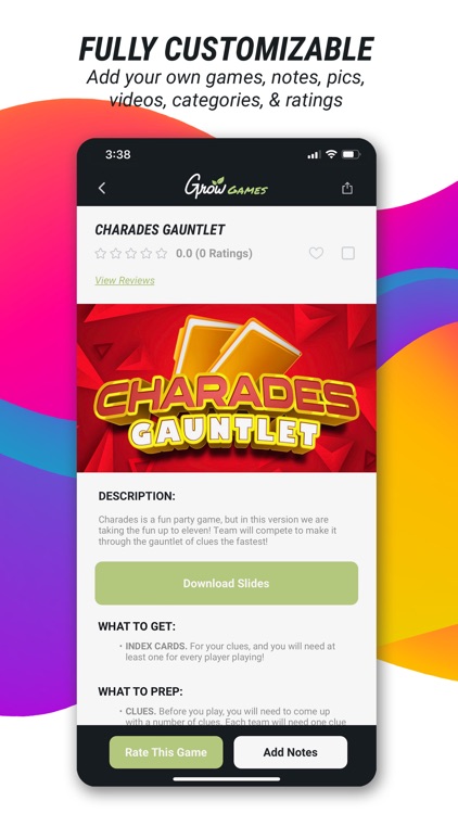 Grow Games & Icebreakers