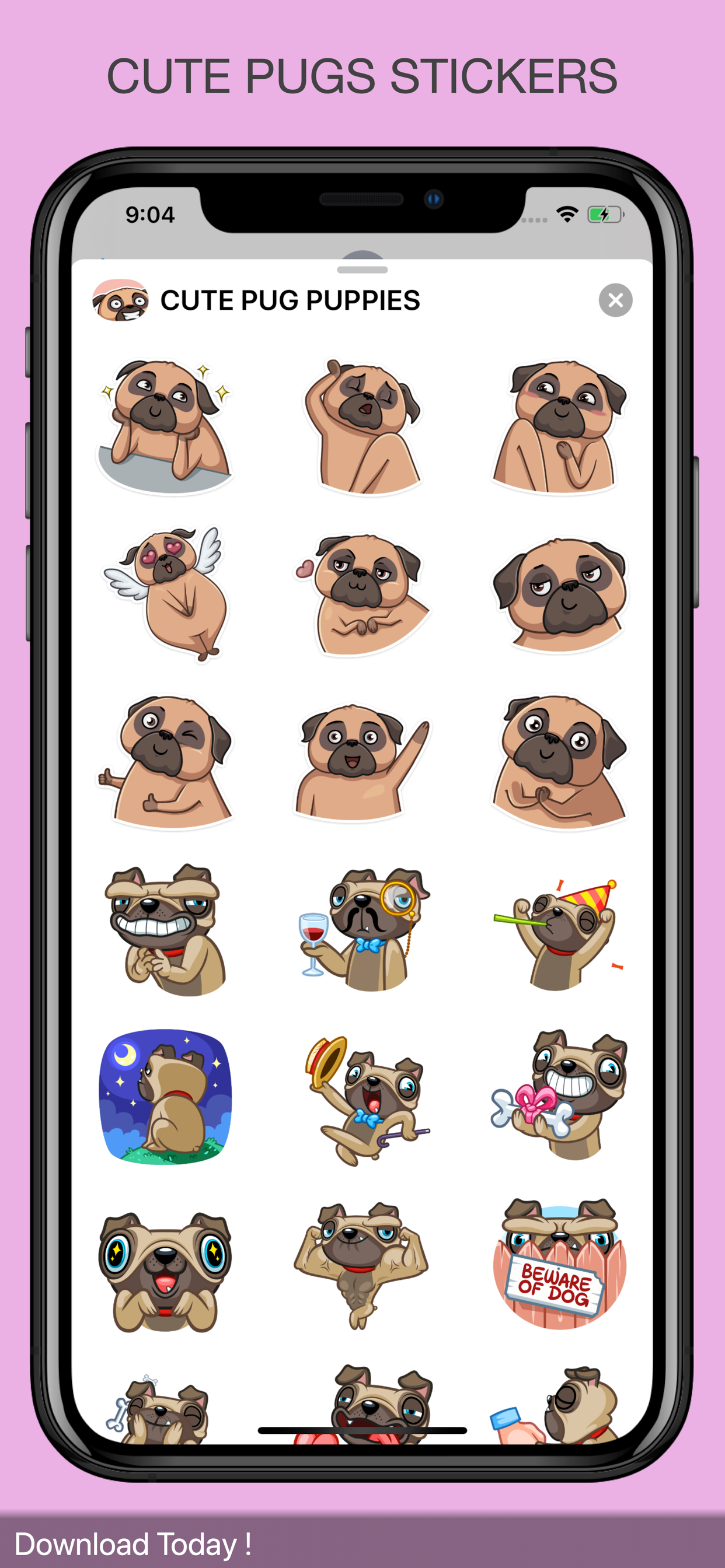 CUTE PUG PUPPIES screenshot 3