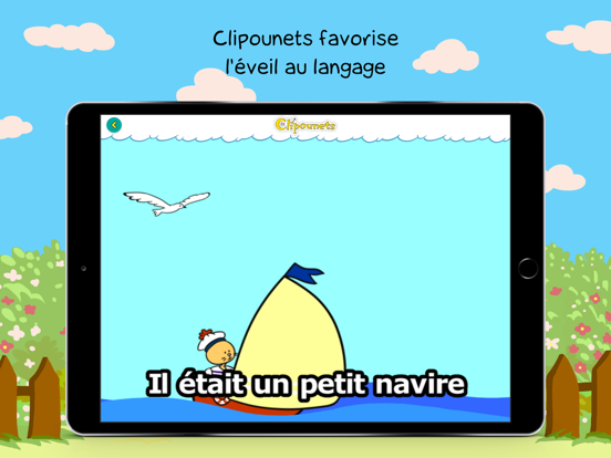 Screenshot #4 pour Clipounets: comptines en video