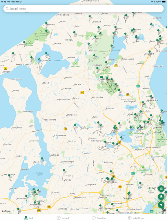 Screenshot #4 pour Vandreruter og Vandreture i DK
