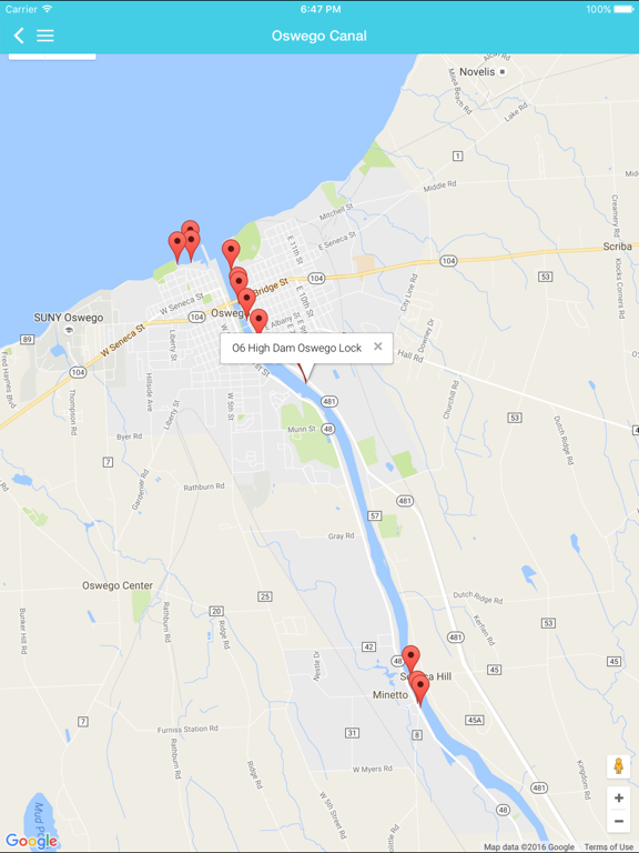 Screenshot #5 pour Oswego Canal