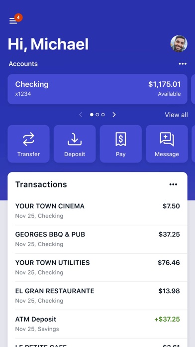 yourhometownbank Screenshot