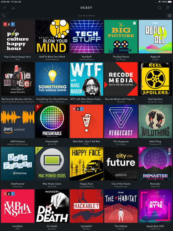 UCast - Podcast Player Screenshots