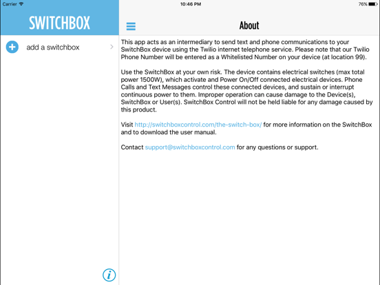 Screenshot #5 pour SwitchBox App