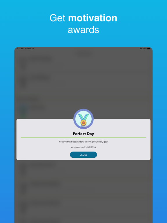Drinkit: Water Reminder iPad screenshot 6 - Health & Fitness app