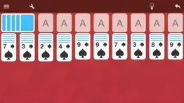 spider solitaire card game iphone screenshot 2