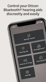 oticon on iphone screenshot 1