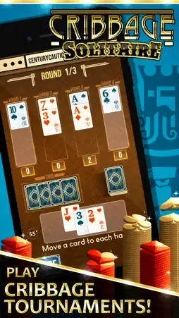 Cribbage Solitaire screenshot 1
