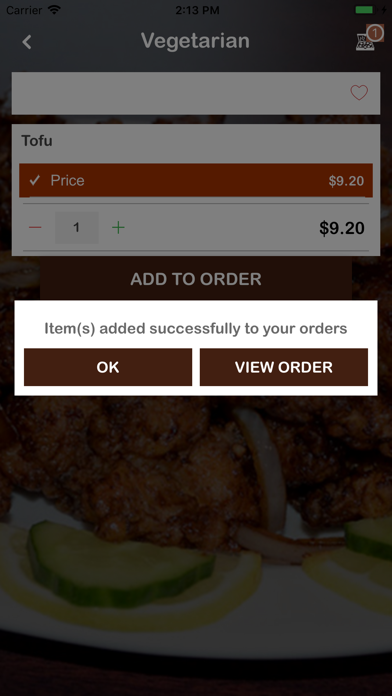 App screenshot