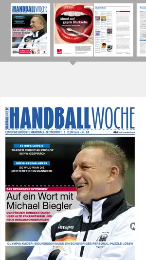 Handballwoche ePaper screenshot 2