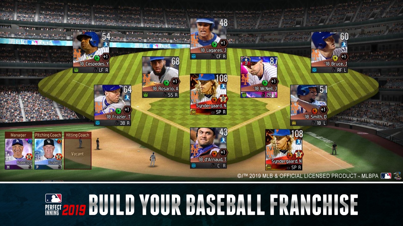 MLB Perfect Inning 2019 - Free Hack screenshot 4 - iOS game interface