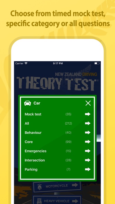 NZ Driving Theory Test Screenshot