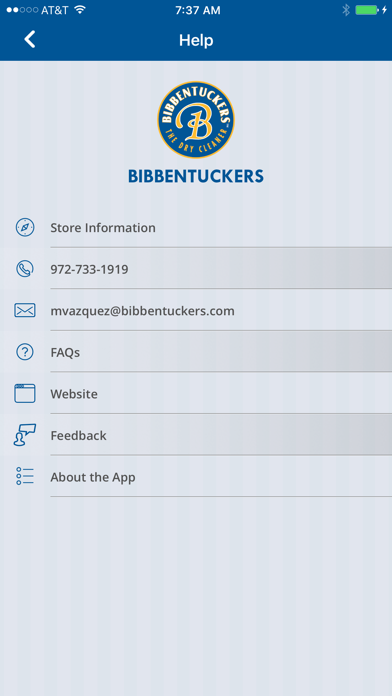 Bibbentuckers Cleaners Screenshot