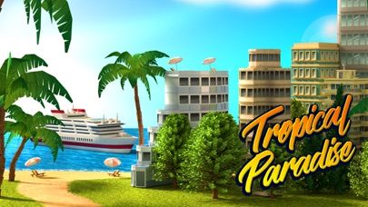 Screenshot #1 pour Tropic Paradise Town Build Sim