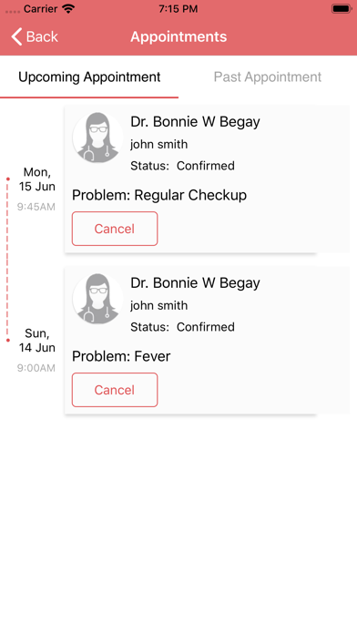 WeCare Medical Centre Screenshot