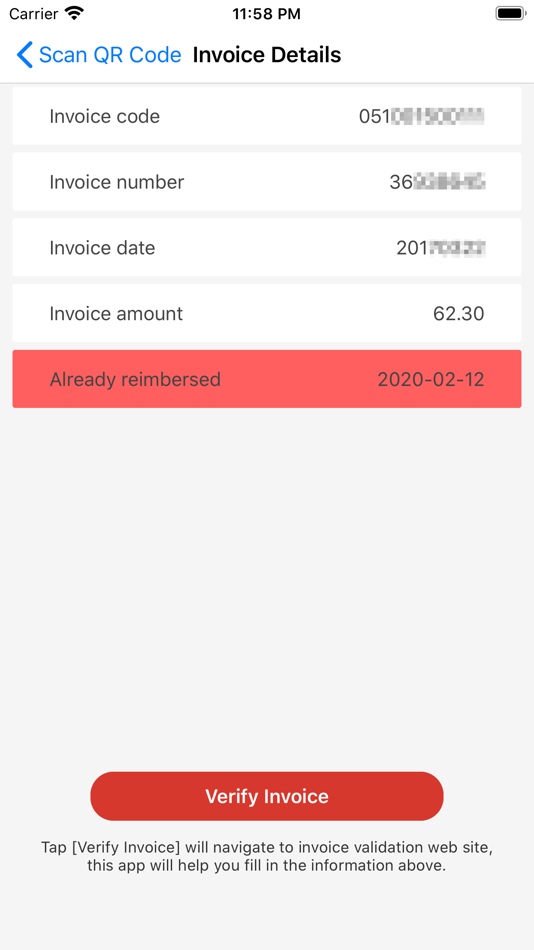 #3. Invoice Helper (iOS) By: 鸿升 刁