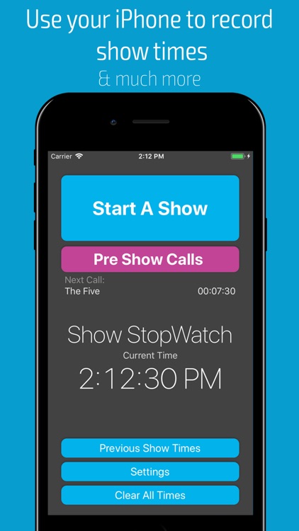 Show StopWatch