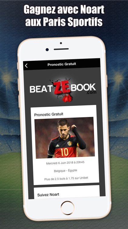 Pronostics Foot - BeatZeBook